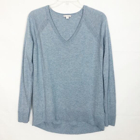 GAP Men's V-Neck Pullover Blue Sweater Size S - Picture 1 of 11